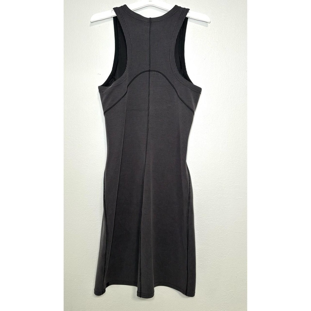 Lululemon Align Ribbed Racerback Tank Dress Medium Grey Size 6 - Picture 5 of 6